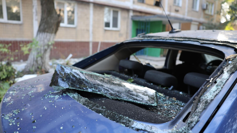 В Донецке, где пострадали пятеро детей, нашли фрагменты натовских снарядов